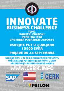 Info dan – Innovate takmičenje! Osvoji 3.500 evra i put u Ljubljanu!